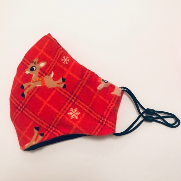 🎅🏻Rudolph Red Nosed Reindeer & Clarice Face Mask - Picture 2 of 8